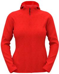 STEDMAN Geacă tricotată din fleece cu glugă STEDMAN LUX ST5560 / Geacă tricotată din fleece pentru femei cu glugă - roșu stacojiu S (ST5560SRHS)