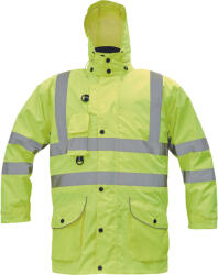 ČERVA EXPORT IMPORT a. s CERVA FORMBY HV 7n1 / Geacă reflectorizantă de iarnă 7 în 1 - HV galben M (0301056170002)
