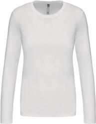 Kariban Vintage K383 / Tricou cu mânecă lungă pentru femei - alb M (20K38300102)