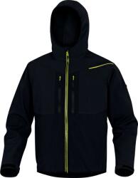 Delta Plus DELTA HORTEN2 LIGHT / Jachetă softshell ușoară pentru bărbați - negru/galben XXXL (HOR2LNJ3X)