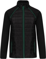 Wk Designed To Work WK CONCEPUTĂ PENTRU LUCRU WK 6147 / Jachetă de lucru hibridă unisex - negru/verde XS (206147o6400)