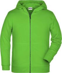 Daiber JN 8026K / Hanorac cu fermoar pentru copii - verde lime XS (02826K04200)