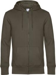 B&C be inspired B&C KING ZIPPED HOOD / Hanorac cu fermoar bărbătesc - kaki M (01U03K55502)