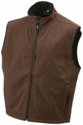 Daiber JN 136 / Vestă softshell bărbătească cu 3 straturi - maro XL (02013614504)