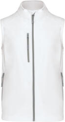 Kariban Vintage K403 / Vestă softshell bărbătească - albă XXXL (20K40300113)