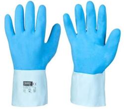 PRA-P-OR s. r. o MORATUWA FLAG / Mănuși din latex pe tricot de bumbac - albastru/alb 10.5 (PRAPOR154010)