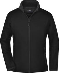 Daiber JN 1129 / Jachetă softshell promoțională cu 2 straturi pentru femei - negru/negru M (02112980802)