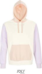 SOL'S SOL'S COLLINS / Hanorac unisex cu glugă din bumbac organic - alb-gălbui XS (25381804700)