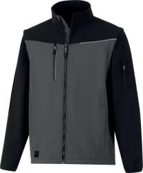 Delta Plus DELTA SOCCIA / Jachetă softshell 2 în 1 pentru bărbați - gri închis/negru XL (SOCCIGRXG)