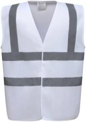 Yoko Vestă de siguranță YOKO HI-VIS HVW100 / Vestă de siguranță - albă XXXL (79W10000113)