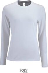 SOL'S IMPERIAL LSL / Tricou cu mânecă lungă pentru femei - alb XXL (25207500105)