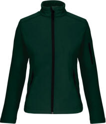 Kariban Vintage K400 / Jachetă softshell pentru femei - verde sticlă 4XL (20K40054014)