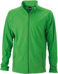 Daiber JN 597 / Jachetă structurată din fleece pentru bărbați - verde/verde închis XXXL (020597i9113)