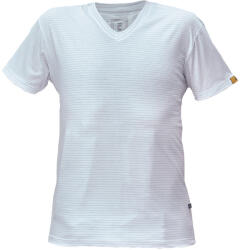 ČERVA EXPORT IMPORT a. s Tricou CERVA NOYO ESD V / ESD cu decolteu în V - alb XXL (0304013580005)