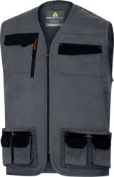 Delta Plus Vestă de lucru bărbătească DELTA MACH2 M2GI3 - gri/portocaliu XL (M2GI3GOXG)