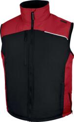 Delta Plus DELTA FIDJI3 / Vestă izolată unisex - negru/roșu XXL (FIDJ3NRXX)