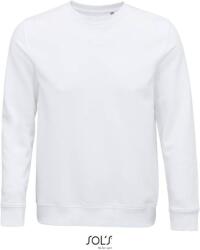 SOL'S SOL'S COMET / Hanorac unisex din bumbac organic - alb XS (25357400100)