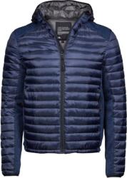TEE JAYS TJ9610 CROSSOVER / Jachetă outdoor bărbătească cu glugă - bleumarin/bleumarin melanj L (189610s1503)