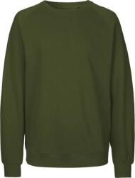 Neutral O 63001 / Hanorac unisex organic raglan - militar M (776301za002)