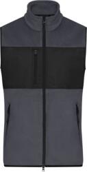 Daiber JN 1310 / Vestă din fleece pentru bărbați - carbon/negru XXL (02131082805)