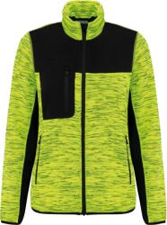 Wk Designed To Work WK CONCEPUTĂ PENTRU WORK WK 9109 / Jachetă de lucru tricotată din fleece pentru femei - galben/negru XXXL (209109amw13)