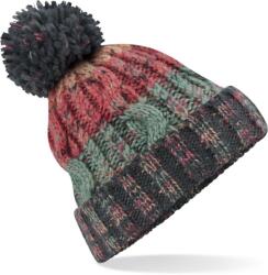 Beechfield B 486 TIRBUȘ / Căciulă tricotată cu pompom - briză de pepene verde Universal (530486abq99)