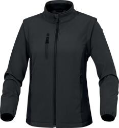 Delta Plus DELTA MYSEN2F / Jachetă softshell 2 în 1 pentru femei - gri/negru XL (MYS2FGNXG)