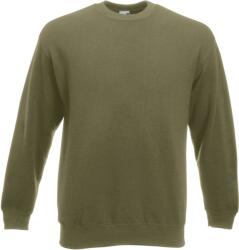 Fruit of the Loom PREMIUM SET-IN SWEAT / Hanorac bărbătesc - măsliniu XXL (162154a3805)