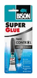 BISON SUPER GLUE CONTROL, lipici instant într-un tub cu dozator 3G (8710439253145)