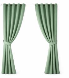 Atmosphera Draperie blackout Atmosphera, 140x260 cm, cu Inele, model Celadon, Poliester, culoare Verde Celadon