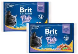 Brit Cat Adult Fish Plate 8x100g