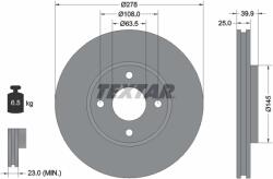 TEXTAR Disc Frana 92279003 Ford Ecosport Ford (Changan) Ecosport (92279003)