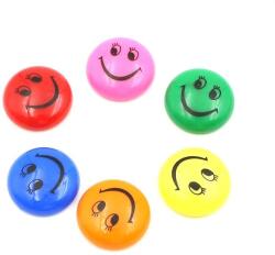 Procart Set 12 magneti whiteboard, smiley face, 30 mm, diverse culori (ALB-580020)