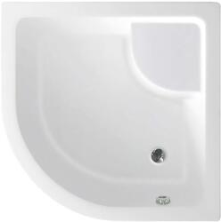SAPHO - Cădiță de duș 90x90 cm, piciorușe incluse, R550, albă C93 (C93)