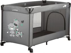 Bomimi MONDO Giraffe & Bear Utazóágy, antracit