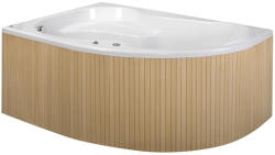 Radaway Azalia aszimmetrikus akril kád 160x105 jobbos