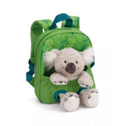 NICI : Hátizsák koala plüssfigurával, zöld - 21 x 26 cm (61744) (61744)