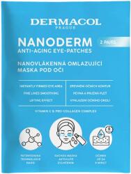 DERMACOL Nanoderm fiatalító szemkörnyékápoló maszk
