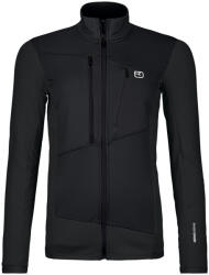 ORTOVOX Fleece Grid Jacket W női funkcionális pulóver L / fekete
