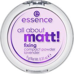  Pudră compactă Essence All About Matt! Lavandă