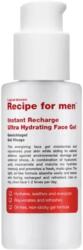 Recipe for men Hidratáló gél arcra, Recipe For Men, Instant Recharge, hialuronsav, 75 ml