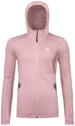 ORTOVOX Fleece Hoody W női pulóver S / világosrózsaszín