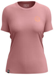 Ortovox 185 Merino Mtn Badge T-Shirt női póló S / rózsaszín