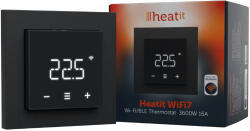 Heatit HeatIt WIFI7 - termosztát, Wi-Fi, Bluetooth, fekete (5430546)