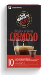 Caffé Vergnano Kávékapszula, Nespresso kompatibilis, Cremoso, 10db kapszula (VERGNANO_R_71874) (VERGNANO_R_71874)