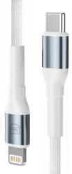 3mk Protection Cablu de date 3MK Hyper Cable N-SERIES, USB-C la Lightning, 27W, 2m, Alb (5903108758239)