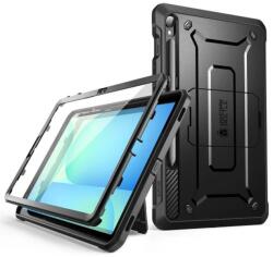 SUPCASE Unicorn Beetle Pro műanyag hátlap védőtok + képernyővédő közepesen ütésálló kitámasztóval Samsung Galaxy Tab S9 FE / Tab S10 FE fekete