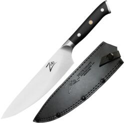 Zelite Alpha-Royal German 5", set de 4 cuțite pentru steak, 56 HCR, oțel inoxidabil (AR-CHEF-GMST) (AR-CHEF-GMST)
