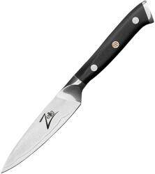 Zelite Seria japoneză Alpha-Royal, cuțit de curățat 4 ", oțel damasc, 67 de straturi (AR-PARG-AS10) (AR-PARG-AS10)
