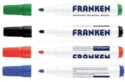 Franken Táblamarker készlet, 1-3mm, kerek, antibakteriális , Z1999 4 klf. Szín (FRANKEN_Z1999) (FRANKEN_Z1999)